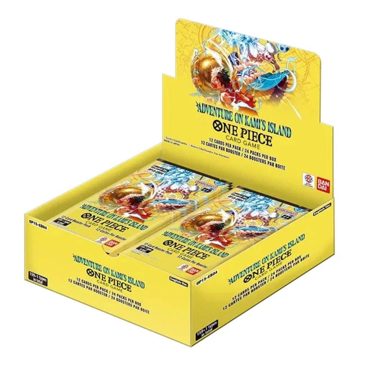 One Piece TCG OP-15 Adventure on Kami's Island Booster Box Unsealed