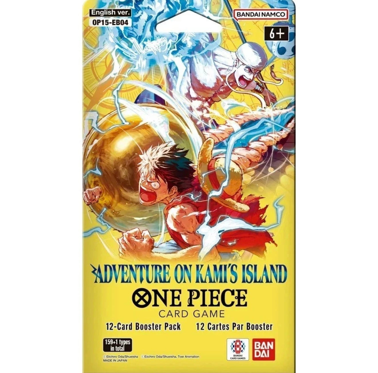 One Piece TCG OP-15 Adventure on Kami’s Island Blister Pack English Case x144